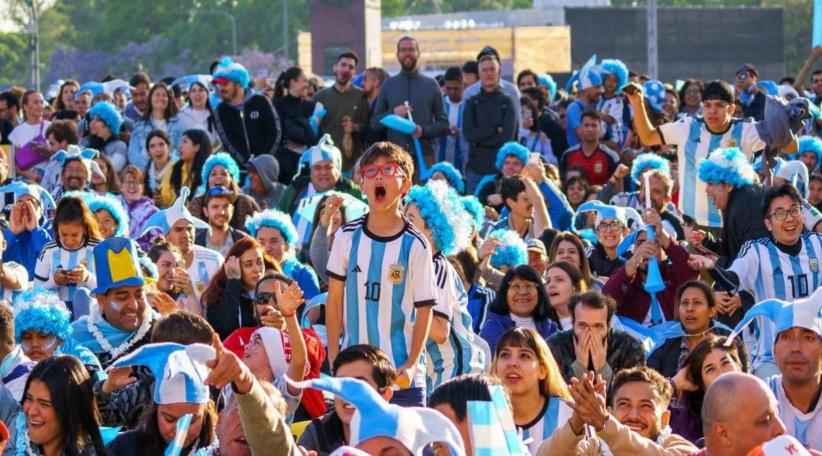 El mundial también se vive este fin de semana en la Ciudad de Buenos Aires.