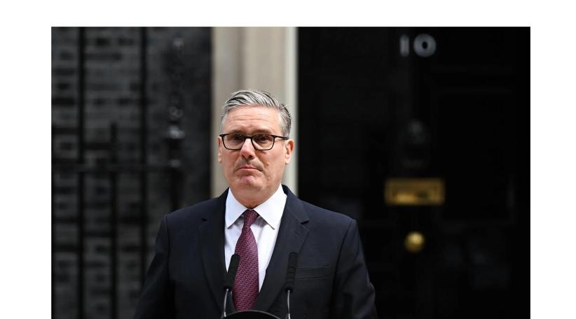 Keir Starmer anuncia su renuncia como primer ministro del Reino Unido.