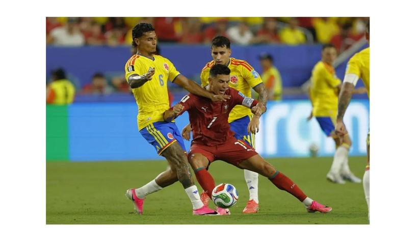 Colombia empató con Portugal, terminó primera de su grupo y jugará con Ghana.