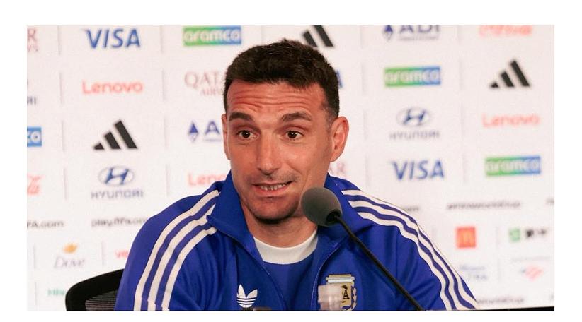 Scaloni confirmó a Paredes y anticipó cambios en Argentina frente a Egipto.