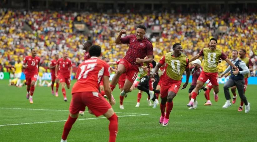 Suiza acierta en los penales y deja a Colombia sin Mundial.