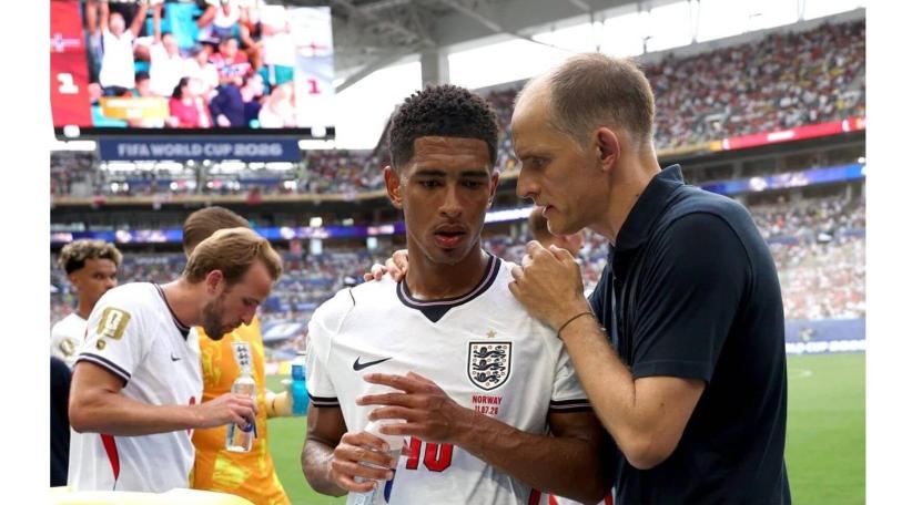 Tensión interna en Inglaterra por el cruce entre el DT Thomas Tuchel y Jude Bellingham.