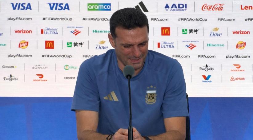 Scaloni puso en duda si seguirá en la Selección: "Me duele en el alma, lo siento".