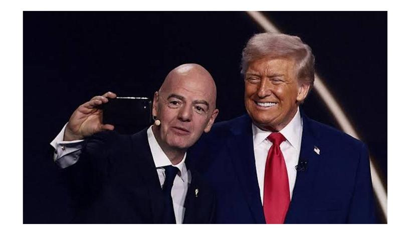 Trump impulsa a Gianni Infantino para liderar la ONU tras el fin del mandato de António Guterres.