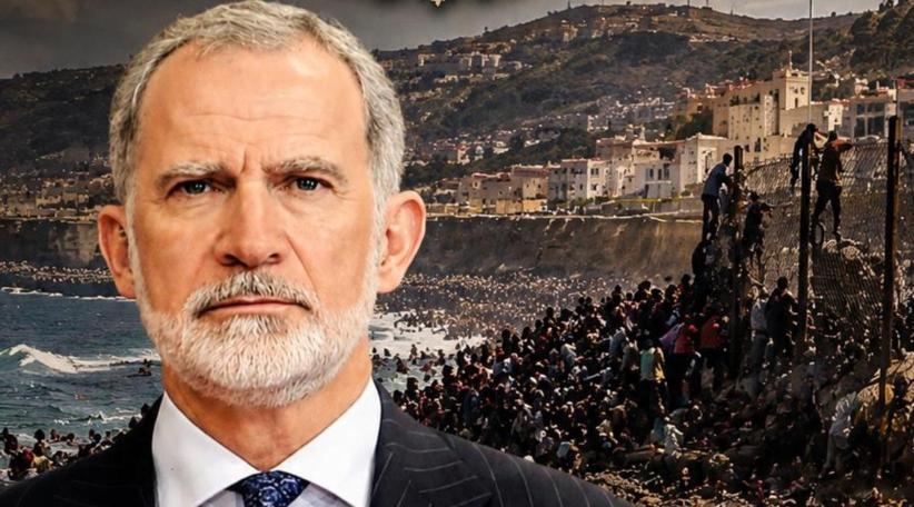 Felipe VI exige garantizar la seguridad en Ceuta y Melilla.