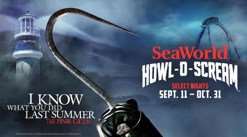 SeaWorld leva a franquia Eu Sei o que Vocês Fizeram no Verão Passado para o Howl-O-Scream 2026.