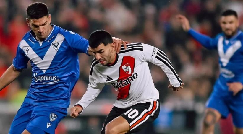 River dejó escapar una ventaja de 2-0 y terminó igualando 2-2 con Vélez en el Monumental.