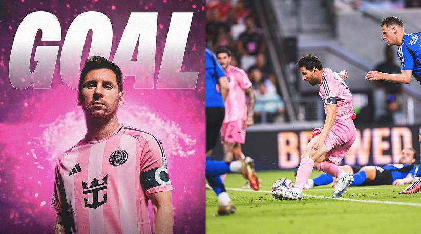 Messi anotó cuatro goles y guio al Inter Miami a una goleada histórica 7-1 sobre Montreal.