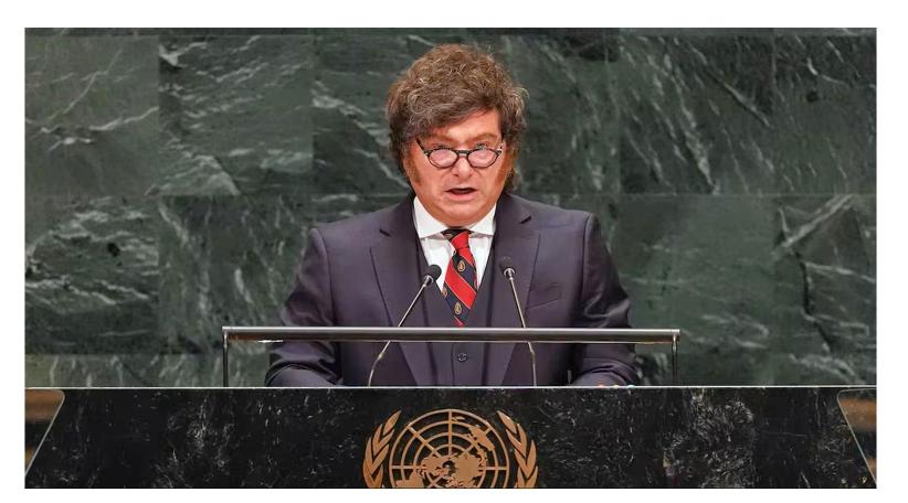 Milei criticó duramente a la ONU por Malvinas y reclamó al Reino Unido retomar las negociaciones.