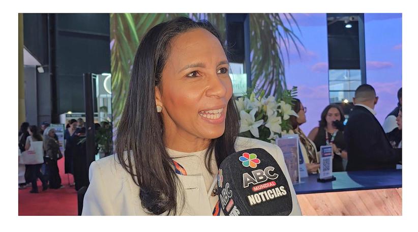  Jacqueline Mora, viceministra Técnica del Ministerio de Turismo de República Dominicana.