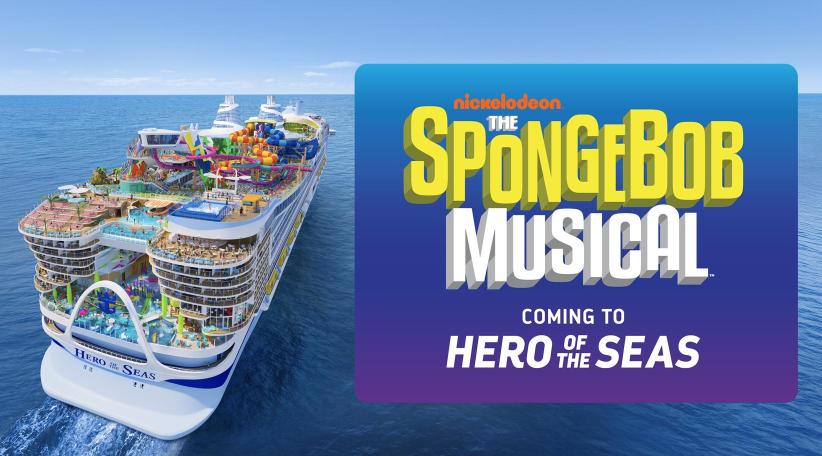 Royal Caribbean llevará "The SpongeBob Musical" al mar por primera vez en su nuevo crucero Hero of the Seas.