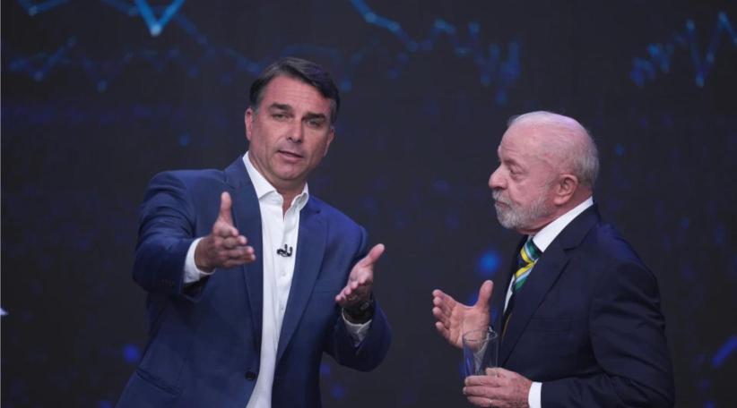 Brasil: Lula y Flávio Bolsonaro protagonizaron un duro debate a una semana de la segunda vuelta.