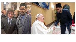 La Comunidad Musulmana Ahmadía lleva su mensaje de paz al encuentro con el papa Francisco y el presidente Milei