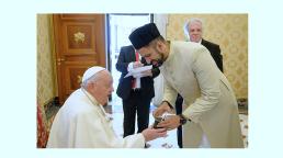 El Imam Marwan Gill, visitó al Papa Francisco en representación de la Comunidad Musulmana Ahmadía 