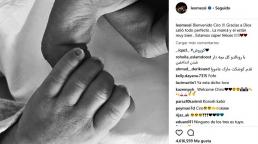 Nació Ciro, Lionel Messi fue padre hoy por tercera vez