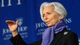 La directora gerente del Fondo Monetario Internacional (FMI), Christine Lagarde, reiteró los riesgos globales de una guerra comercial