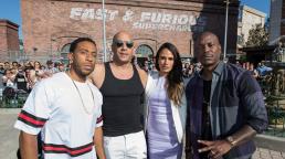 Las superestrellas de la franquicia de Fast &amp; Furious – la estrella y productor Vin Diesel (Dom), y las estrellas Chris "Ludacris" Bridges (Tej), Tyrese Gibson (Roman) y Jordana Brewster (Mia) celebraron la apertura de la nueva atracción de Universal Orlando Resort, Fast &amp; Furious - Supercharged. 