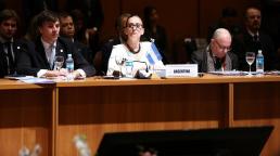 La vicepresidenta de Argentina, Gabriela Michetti, planteó la necesidad de conformar un “frente común” en el Mercosur