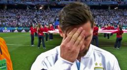 “Leo is our heart and soul, but we couldn’t find him with the ball,” said manager Jorge Sampaoli, urging fans to turn their ire on him and not on Messi.