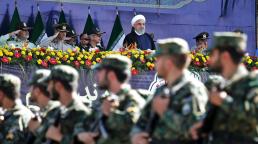 Mr Rouhani said the "bully" US and the Gulf states it backed had enabled the attack. 