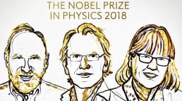 Arthur Ashkin, Gérard Morou and Donna Strickland have been awarded the 2018 Nobel prize in physics for their work on high intensity laser pulses.