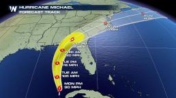 Michael was a Category 1 storm, with sustained winds of up to 90 miles per hour (150 kph), and gaining strength after it skirted Cuba’s western tip, the National Hurricane Center (NHC) said early on Tuesday.