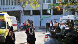 Estudiante abre fuego en un colegio de Crimea y mata a 19 personas