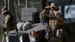 The United States said on Monday it will send over 5,200 troops to help secure the border with Mexico