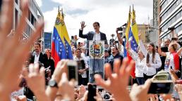 El líder opositor venezolano Juan Guaidó encabezará hoy una marcha para pedir a la Fuerza Armada no bloquear la ayuda humanitaria estadounidense.