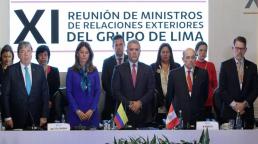 El Grupo de Lima acuerda nuevas sanciones contra Maduro