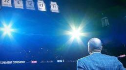 Spurs retire Ginobili jersey in emotional ceremony