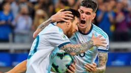 Copa América: Argentina apenas rescató un empate con ayuda del VAR. Messi convirtió un gol de penal