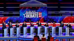 Democratic 2020 candidates clash on healthcare, immigration and economy in first debate