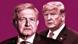 Trump aplaude el freno de la inmigración de López Obrador y descarta aranceles