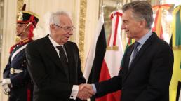  El Embajador de México, Ricardo Valero presentó al Presidente de la Nación de Argentina, Mauricio Macri, las Cartas Credenciales que lo acreditan como Embajador Extraordinario y Plenipotenciario de México ante la República Argentina