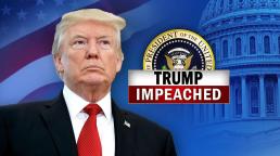 Donald Trump impeached after historic vote