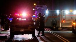 Five people are stabbed in rabbi's home by a man who burst in and pulled out a machete at a Hanukkah party in upstate New York before going on the run and being arrested in Harlem