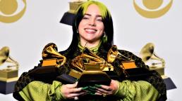 Billie Eilish hace historia en los Grammys
