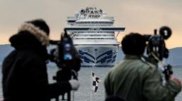 Confirman 20 casos de coronavirus en el crucero aislado en Japón