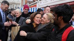 Sinn Fein's surge in Irish election leaves three parties tied, exit poll shows