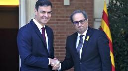 España: Primer encuentro entre Sánchez y Torra termina muy lejos del acuerdo