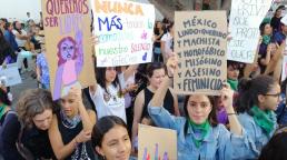 México: 80 mil asistentes y 6 detenidos en marcha del 8M