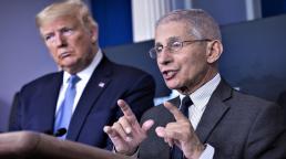  El coronavirus puede transmitirse "cuando la gente simplemente habla", dice Anthony Fauci