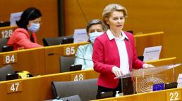 La presidenta de la Comisión Europea propone un multimillonario fondo para enfrentar la covid-19