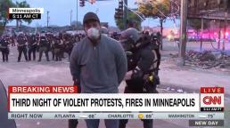  CNN reporter arrested on air at protests over George Floyd killing