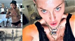 Madonna enciende las redes sociales con una fotografía erótica al borde de la censura