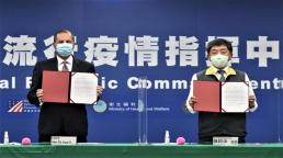 Taiwan y Estados Unidos firman su primer memorando de entendimiento sobre cooperación sanitaria