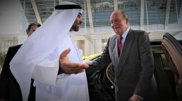 El rey Juan Carlos I está en Emiratos Árabes Unidos