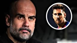 Lionel Messi habló con Pep Guardiola y en el Manchester City se entusiasman