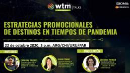 WTM Latin America promueve webinar sobre estrategias promocionales de destinos     